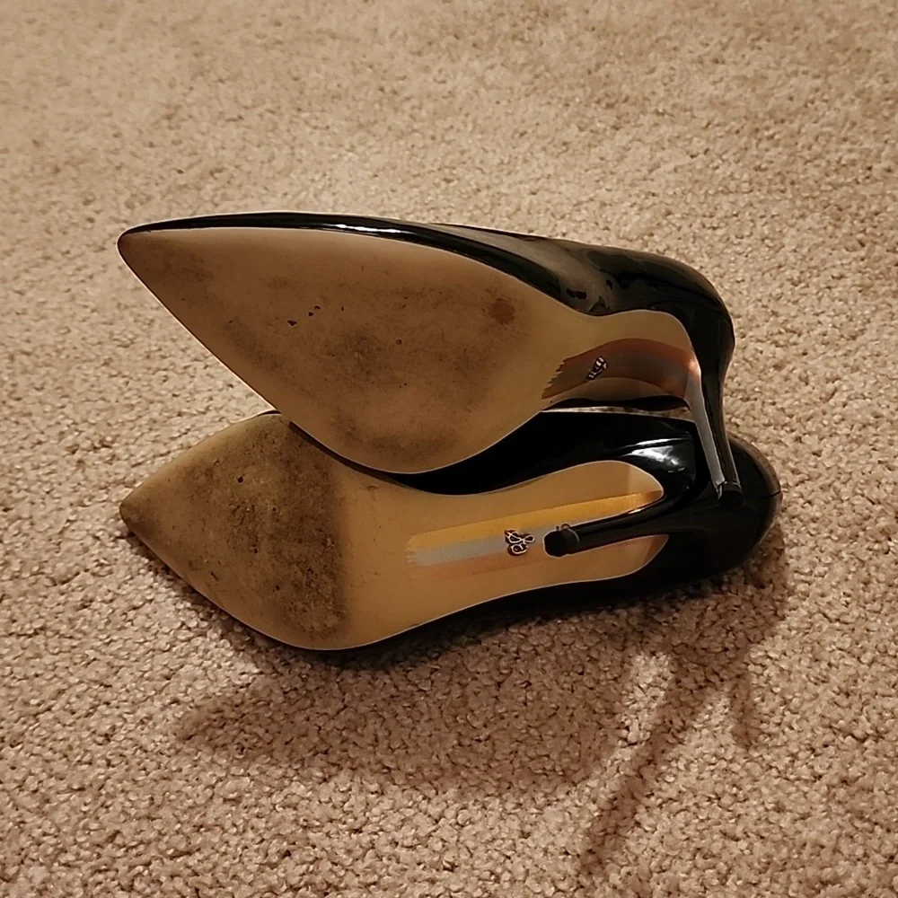 Sam Edelman Danna Black Patent Heels - Picture 9 of 9